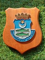 Oud gemeente wapen Ulrum wandbord schild groningen, Ophalen of Verzenden