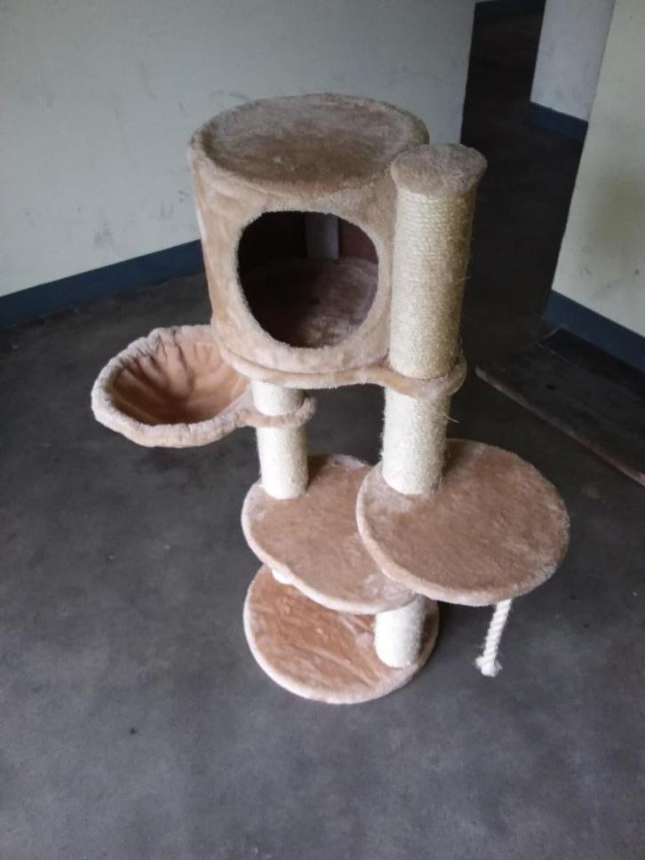 kattenkrabpaal, Dieren en Toebehoren, Krabmeubelen, Gebruikt, Krabpaal, Ophalen