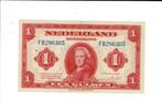 1 gulden 1943 USA-druk - NVMH 05-1, Postzegels en Munten, Bankbiljetten | Nederland, Verzenden, 1 gulden