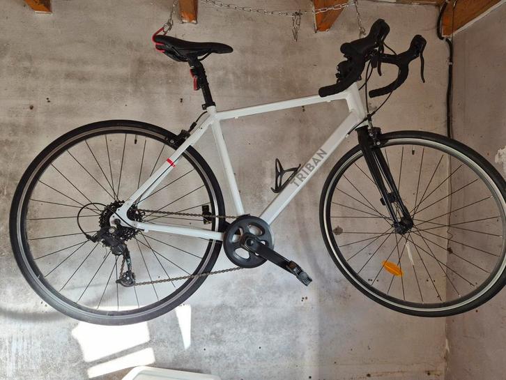 Triban Racefiets - nieuwstaat., Fietsen en Brommers, Fietsen | Racefietsen, Zo goed als nieuw, Heren, Overige merken, Minder dan 10 versnellingen