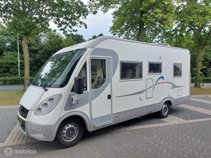 Adria Vision 677 SP 97dkm! Orig NL 2xAirco Fransbed 2xzonnep, Caravans en Kamperen, Campers, Bedrijf, tot en met 4, Integraal