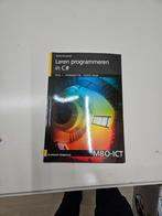 Leren programmeren in C# - Deel 1, Ophalen of Verzenden, Zo goed als nieuw, Programmeertaal of Theorie, Michael Rettelveel