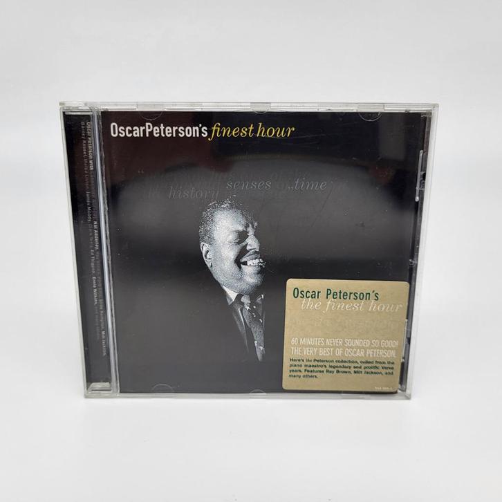 Oscar Peterson's Finest Hour - CD, Cd's en Dvd's, Cd's | Jazz en Blues, Gebruikt, Jazz, 1980 tot heden, Ophalen of Verzenden