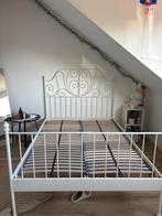 Bedomtrek wit, Huis en Inrichting, Slaapkamer | Bedden, Ophalen, Wit, Tweepersoons, Zo goed als nieuw