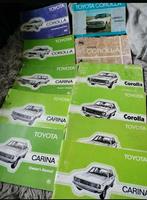 TOYOTA COROLLA.CARINA instructieboekjes, Ophalen of Verzenden