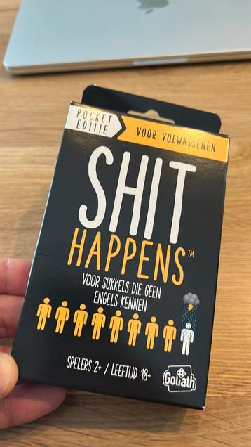 Shit Happens 18+ voor volwassenen pocket editie beschikbaar voor biedingen