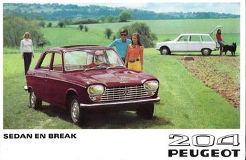 Peugeot 205 brochure 1969 (PE01) beschikbaar voor biedingen