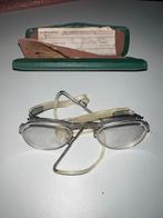 Vintage NEDERLANDSE leger bijziende bril, Overige merken, Gebruikt, Zwart, Ophalen of Verzenden