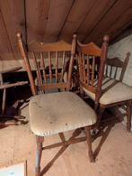 8 Degelijke Eikenhouten Stoelen, Ophalen, Gebruikt, Bruin, Klassiek