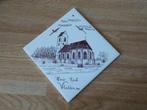 Tegel met de toren en kerk van Vledder, Antiek en Kunst, Ophalen of Verzenden