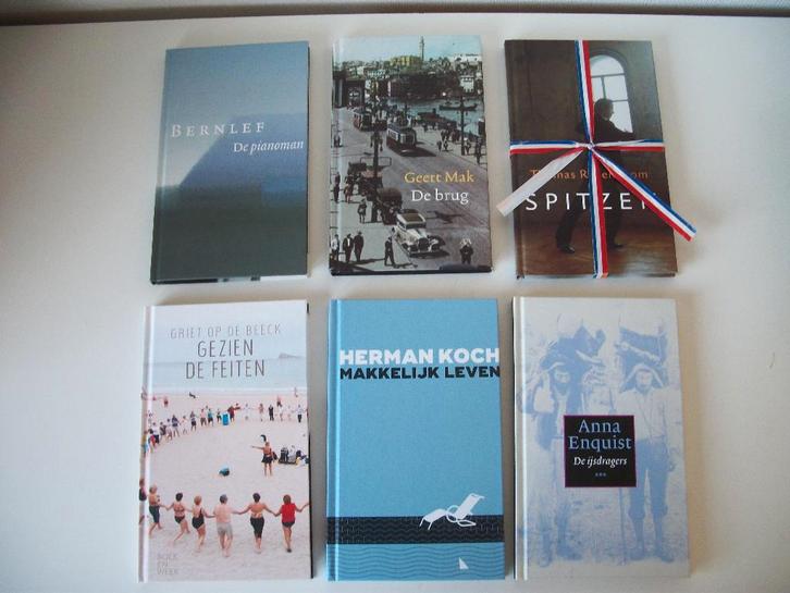 6 Boekenweekgeschenk - Bernlef - De Pianoman - zgan - p.stuk, Boeken, Literatuur, Nieuw, Nederland, Ophalen of Verzenden