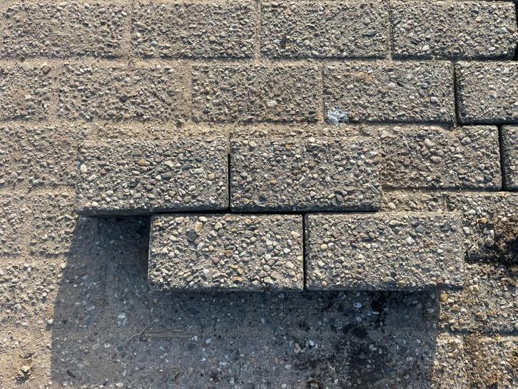 Gebuikte, Bkk, Bss, Betonklinkers, Erfverharding, Tuin en Terras, Tegels en Klinkers, Gebruikt, Klinkers, Beton, 10 m² of meer