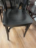 35 Zwarte restaurant/cafe stoelen, Huis en Inrichting, Ophalen, Zwart, Zo goed als nieuw, Vijf, Zes of meer stoelen