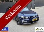 Volkswagen e-Golf E-DITION complete mooie auto vol opties, 136 pk, Gebruikt, Blauw, Golf