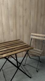 Terrasset ideaal voor buiten, Ophalen, Bruin, Hout, Eén