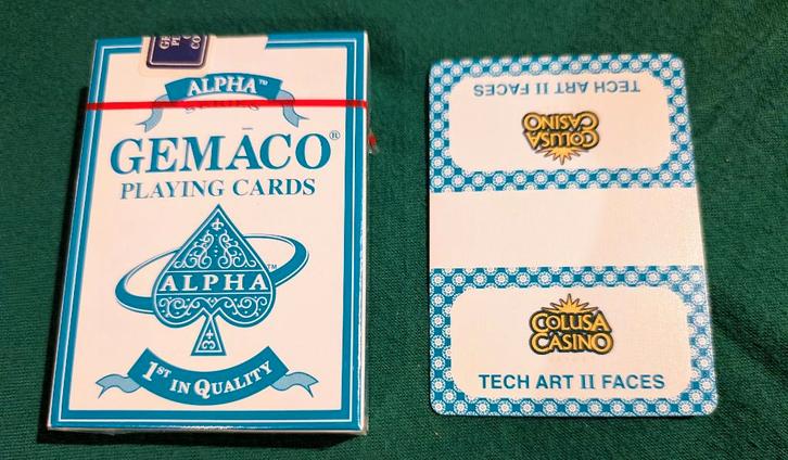 60 Pakjes Nieuwe Plastic Colusa Casino Speelkaarten, Verzamelen, Speelkaarten, Jokers en Kwartetten, Nieuw, Speelkaart(en), Verzenden