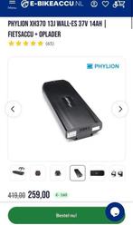 Phylion XH370 37V 14Ah Fietsaccu, Fietsen en Brommers, Fietsaccessoires | Fietsaccu's, Ophalen, Gebruikt