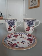 Mokken en bordje Villeroy en Boch Artesano Provencal, Huis en Inrichting, Keuken | Servies, Ophalen of Verzenden, Zo goed als nieuw