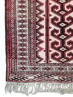 Handgeknoopt Perzisch wol Beloutch tapijt loper 78x188cm, Huis en Inrichting, Crème, Zo goed als nieuw, 150 tot 200 cm, Rechthoekig