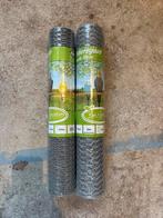 2 Nieuwe rollen kippen/volieregaas, Tuin en Terras, Gaas en Draad, Ophalen, Nieuw, 20 meter of meer, Gaas