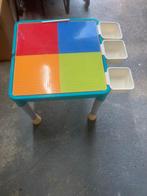 Lego Tafel met Opbergruimte en Bakjes, Kinderen en Baby's, Kinderkamer | Tafels en Stoelen, Ophalen, Gebruikt, Tafel(s)