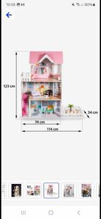 Poppenhuis met meubels, Ophalen, Gebruikt, Poppenhuis