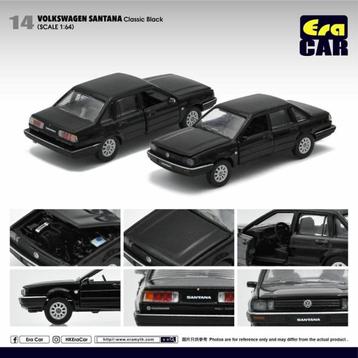 VW Volkswagen Santana van Era car 1/64 black beschikbaar voor biedingen