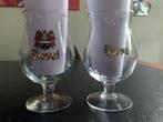 2 Duvel glazen, Ophalen of Verzenden, Gebruikt, Glas of Glazen, Duvel