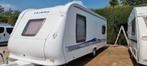 Hobby 560 UFF Excellent Caravan met Voortent & Airco, Caravans en Kamperen, Caravans, Rondzit, Hobby, Luifel, Bedrijf