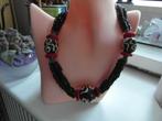2 etnische kettingen, Ophalen of Verzenden, Zo goed als nieuw, Overige kleuren, Overige materialen