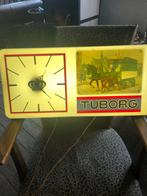Tuborg bier lichtreclame, vintage., Ophalen, Zo goed als nieuw, Lichtbak of (neon) lamp