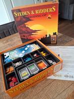 Steden en ridders uitbreiding op de kolonisten, Hobby en Vrije tijd, Gezelschapsspellen | Bordspellen, Ophalen of Verzenden, Zo goed als nieuw