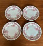 4 Villeroy & Boch Valeria rood ontbijtborden, Huis en Inrichting, Keuken | Servies, Ophalen of Verzenden, Zo goed als nieuw, Bord(en)