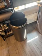 Brabantia prullenbak, Huis en Inrichting, Woonaccessoires | Prullenbakken, Gebruikt, 50 tot 75 cm, 40 liter of meer, Ophalen of Verzenden