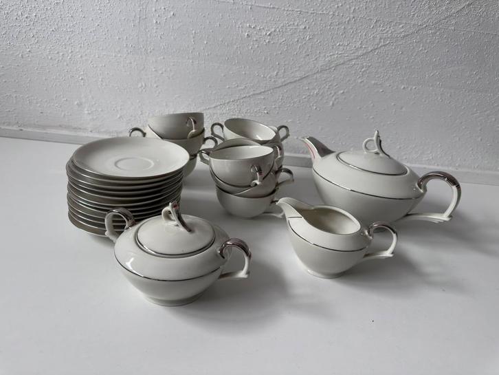 Antiek Tielsch Altwasser servies, Antiek en Kunst, Antiek | Keramiek en Aardewerk, Ophalen