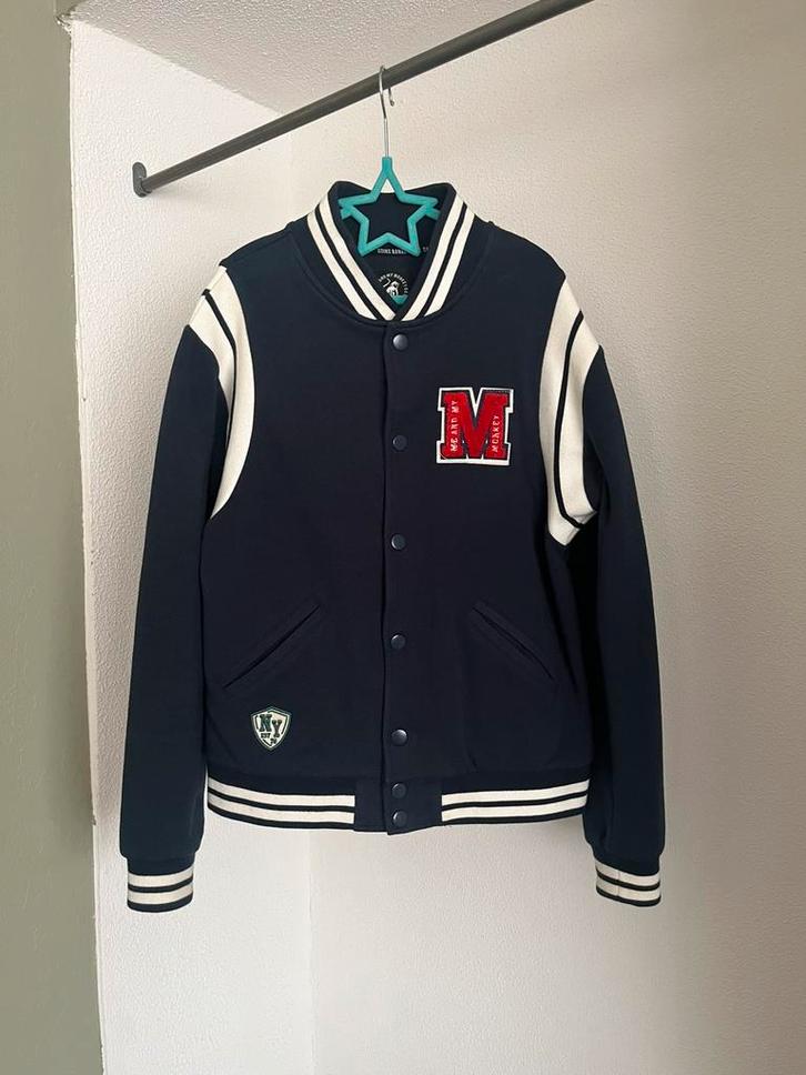 Me and my Monkey baseball jacket/ vest/jasje, Kinderen en Baby's, Kinderkleding | Maat 152, Zo goed als nieuw, Jongen of Meisje