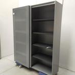 Ahrend metalen akoestische schuifdeurenkast - 195x200x48 cm, Niet ingevuld, Gebruikt, Niet ingevuld, Niet ingevuld