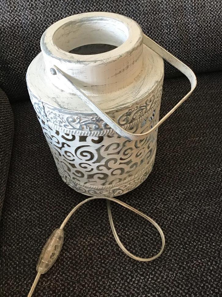 Gietijzeren lantaarn lamp - Zo goed als nieuw!, Huis en Inrichting, Lampen | Vloerlampen, Zo goed als nieuw, Minder dan 100 cm