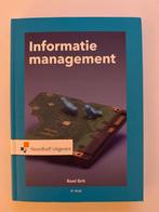 Informatiemanagement - Roel Grit, Boeken, Ophalen of Verzenden, Beta, Zo goed als nieuw, Niet van toepassing