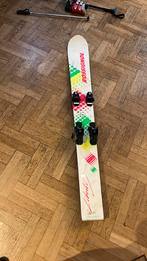 Monoski 1.80 Retro - moderne bindingen - geslepen en gewaxt, Sport en Fitness, Skiën en Langlaufen, Overige typen, Gebruikt, Ophalen of Verzenden