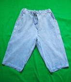 qbr  MOOIE DAMES BROEK van MADE in ITALY  Maat:L/XL, Blauw, Maat 42/44 (L), Ophalen of Verzenden, Zo goed als nieuw