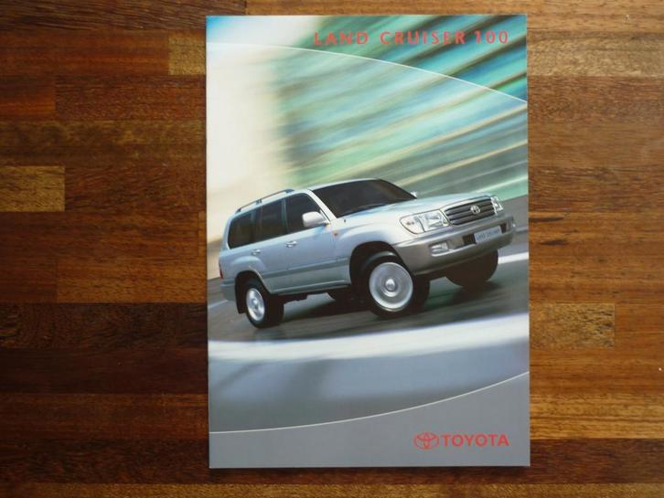Toyota LandCruiser 100 (2003), Boeken, Auto's | Folders en Tijdschriften, Nieuw, Toyota, Ophalen of Verzenden