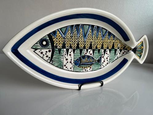 Vintage Zweeds JIE GANTOFTA Vis Serveerschaal Anita Nylund, Antiek en Kunst, Antiek | Servies los, Ophalen of Verzenden