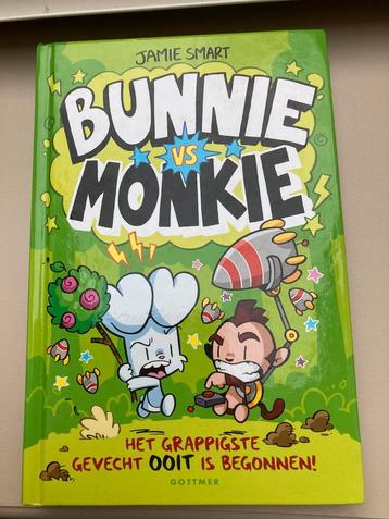 Bunnie vs Monkie deel 1 kinderboek strip ZGAN! Sinttip! beschikbaar voor biedingen