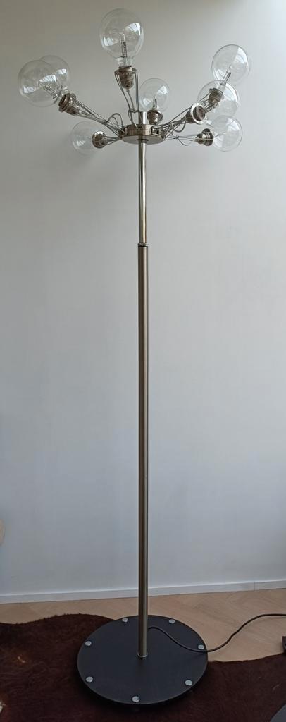 Lumina Matrix terra vloerlamp, Huis en Inrichting, Lampen | Vloerlampen, Zo goed als nieuw, 200 cm of meer, Metaal, Overige materialen