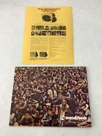 WOODSTOCK   ORIGINEEL BOEKJE 1969, Ophalen of Verzenden, Zo goed als nieuw, Boek, Tijdschrift of Artikel