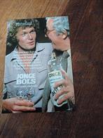 Advertentie van jonge Bols jenever  nu pas 1979, Verzamelen, Ophalen of Verzenden, Zo goed als nieuw, Overige typen
