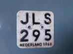 Verzekeringsplaatje 1966, Ophalen of Verzenden, Gebruikt, Overige merken