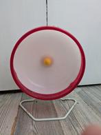 Silent spinner loopwiel groot 16 cm, Dieren en Toebehoren, Knaagdieren en Konijnen | Toebehoren, Ophalen, Zo goed als nieuw, Loopwiel of Rad