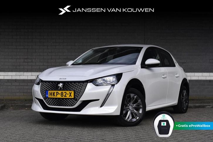 Peugeot e-208 EV Active Pack 50 kWh / Stoelverwarming / 3-Fa, Auto's, Peugeot, Bedrijf, Te koop, ABS, Airbags, Airconditioning